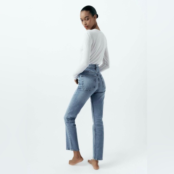 ZARA Stove Pipe Women’s Jeans NWT - Picture 3 of 11
